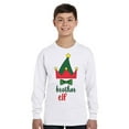 thumbnail image 1 of Elf Brother Xmas Long Sleeve Shirts for Kids - Youth XS S M L XL - Merry Christmas Holiday Funny Xmas Tee for Boys for Girls, 1 of 2