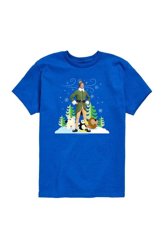 - Buddy And Arctic Puppets - Toddler Boys Short Sleeve Graphic T-Shirt
