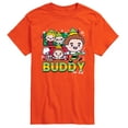 thumbnail image 1 of Elf - Buddy And Elves - Men's Short Sleeve Graphic T-Shirt, 1 of 4