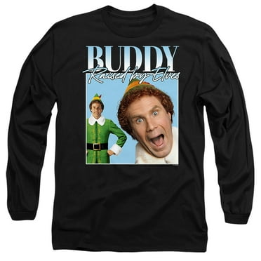 Elf Buddy Christmas Homage Unisex Adult Long-Sleeve T Shirt