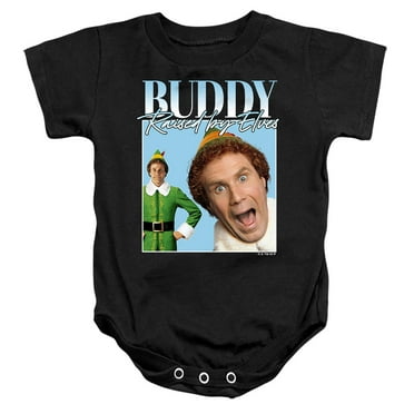 Elf Buddy Christmas Homage Unisex Infant Snap Suit for Baby
