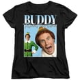 thumbnail image 1 of Elf Buddy Christmas Homage Women's T Shirt, 1 of 5