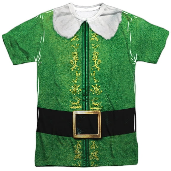 Elf - Buddy Costume - Short Sleeve Shirt - X-Large