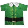 thumbnail image 1 of Elf - Buddy Costume - Youth Short Sleeve Shirt - X-Large, 1 of 2