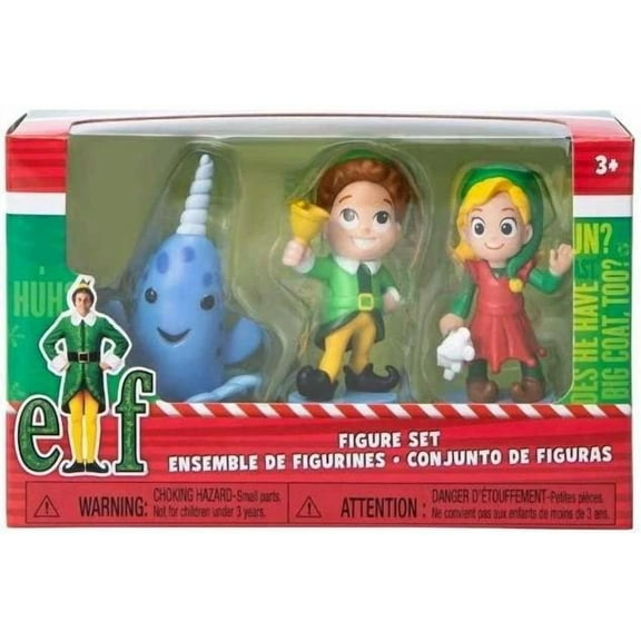 Elf Buddy, Jovie & Narwhal Mini Figure 3-Pack