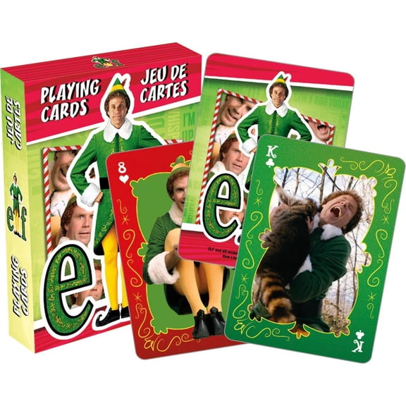 Elf Buddy Playing Cards