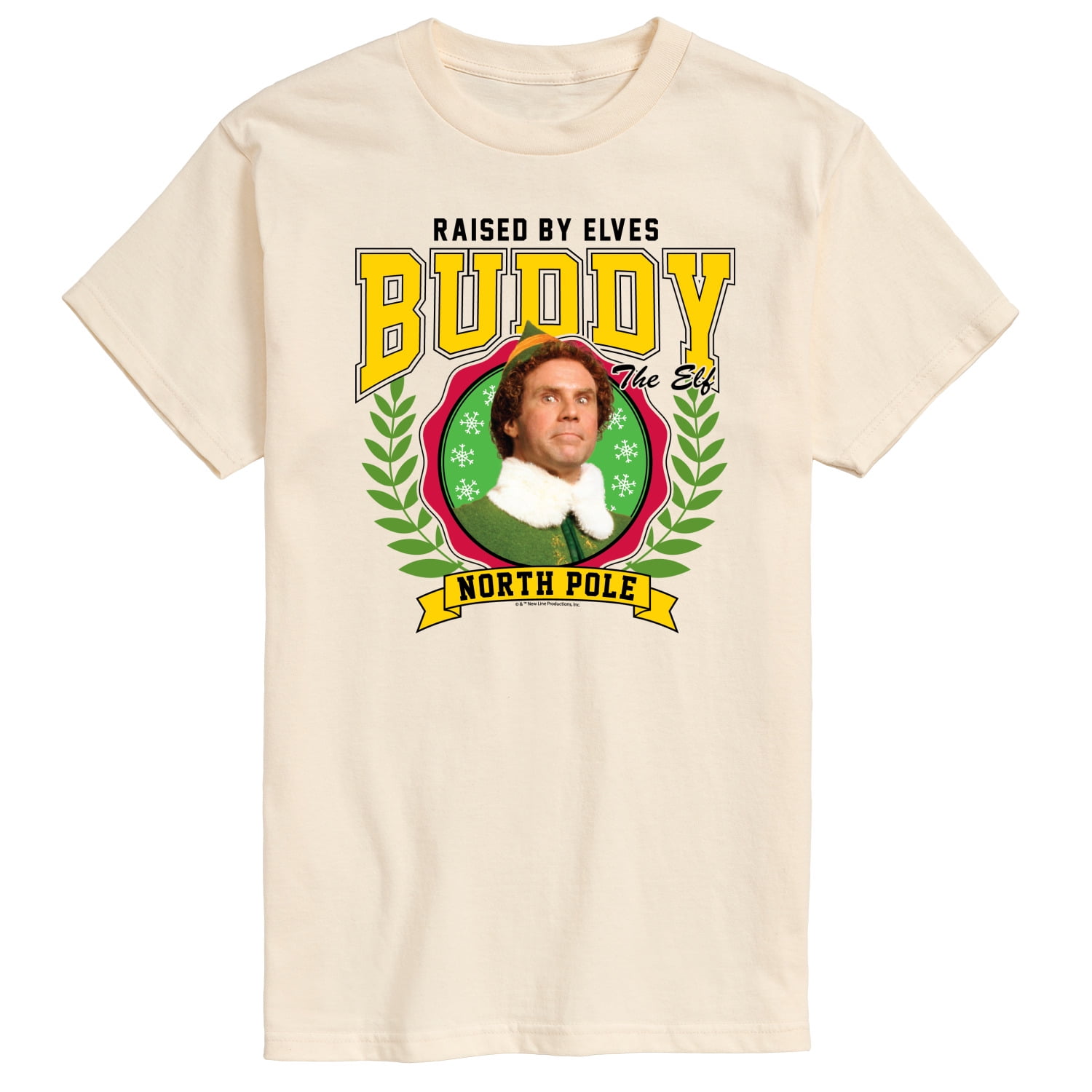 Elf - Buddy Raised By Elves - Men's Short Sleeve Graphic T-Shirt