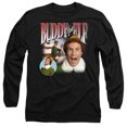thumbnail image 1 of Elf Buddy Retro Christmas Trio Unisex Adult Long-Sleeve T Shirt, 1 of 2