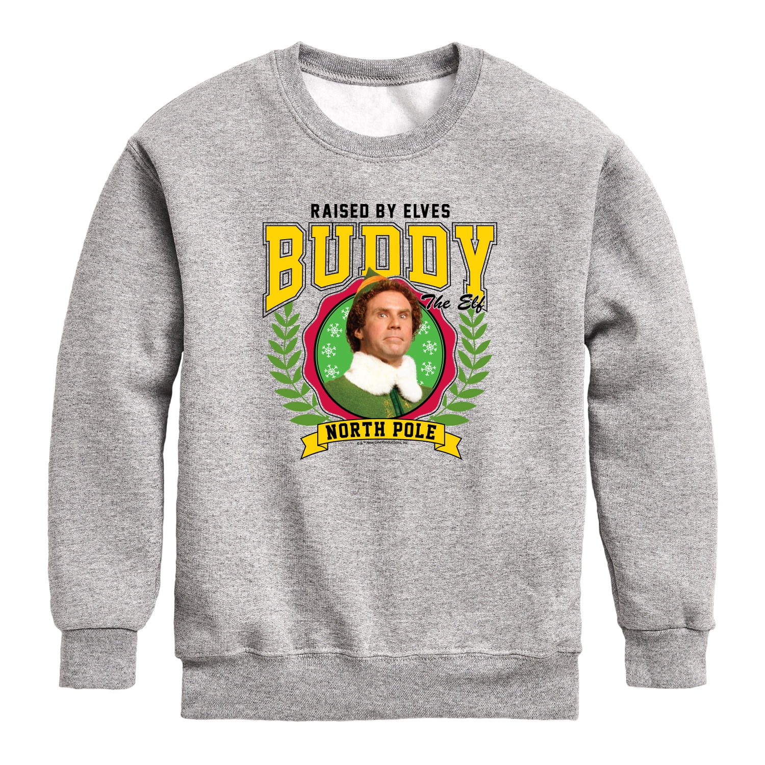 Elf - Buddy The Elf - Toddler Boys Fleece Crew Sweatshirt