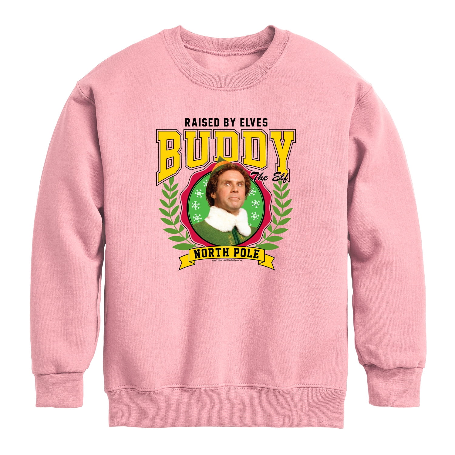 Elf - Buddy The Elf - Toddler Boys Fleece Crew Sweatshirt