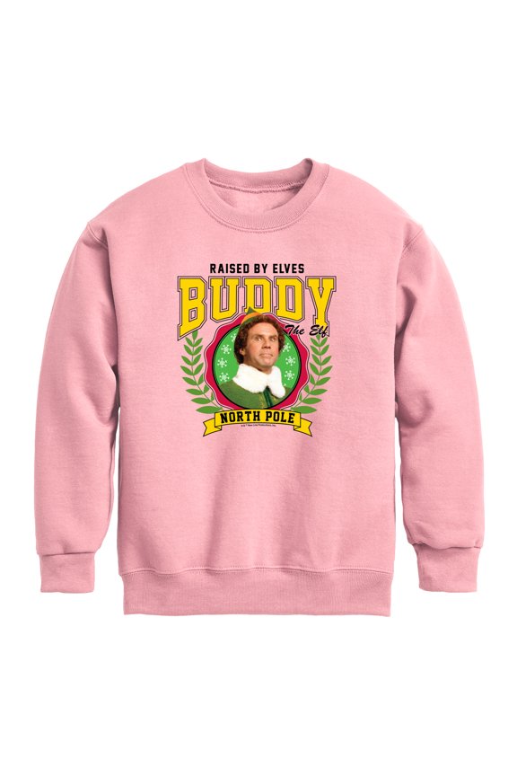 - Buddy The Elf - Toddler Boys Fleece Crew Sweatshirt