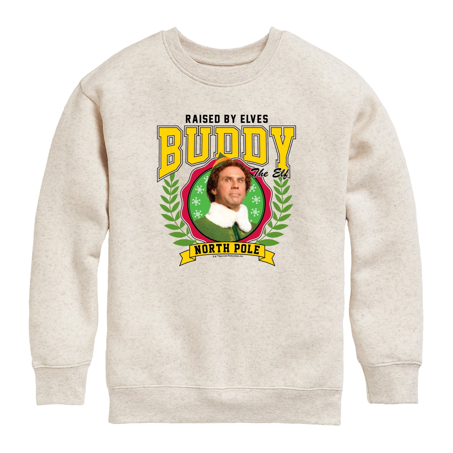Elf - Buddy The Elf - Toddler Boys Fleece Crew Sweatshirt