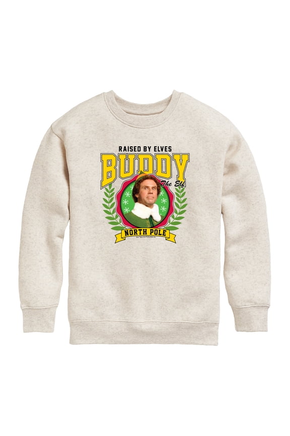 - Buddy The Elf - Toddler Boys Fleece Crew Sweatshirt