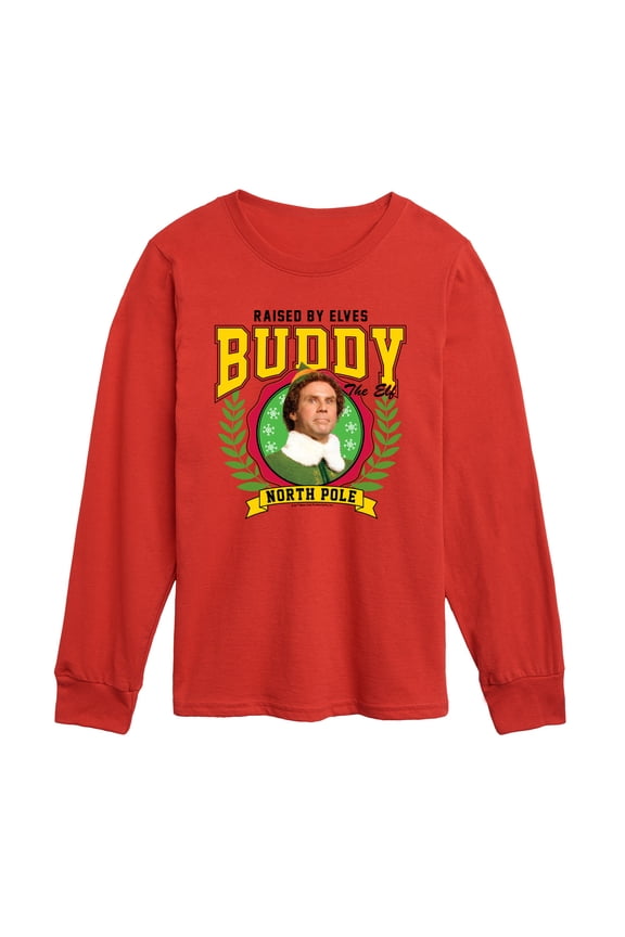 - Buddy The Elf - Toddler Boys Long Sleeve Graphic T-Shirt