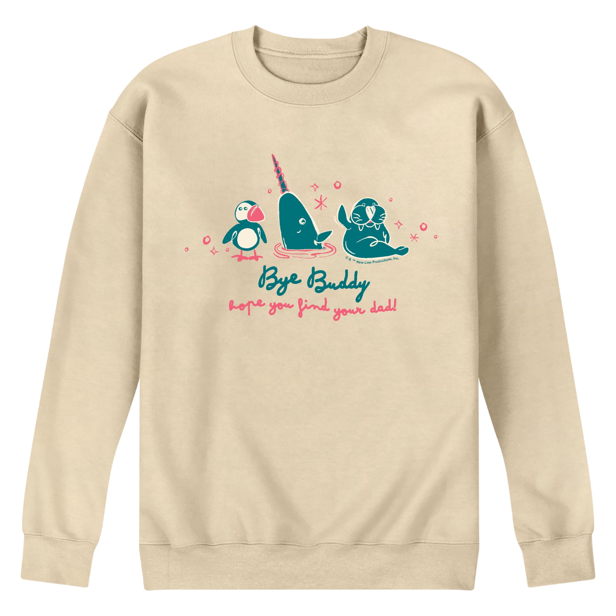 Elf - Bye, Buddy - Men's Crew Fleece Sweatshirt