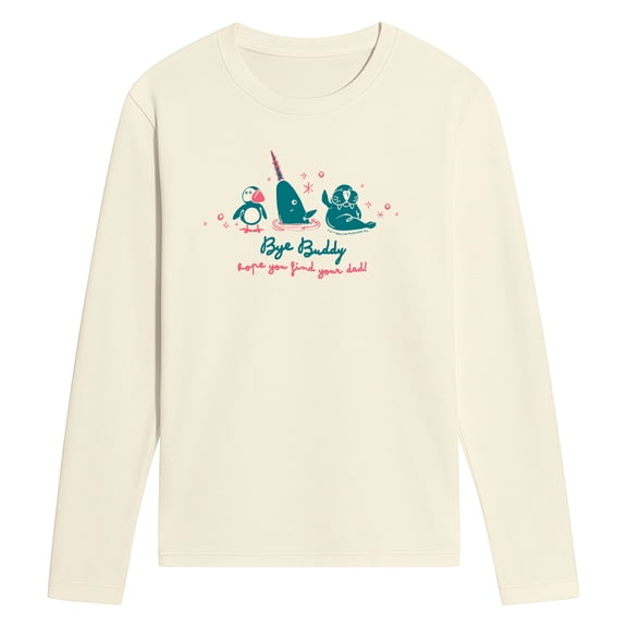 Elf - Bye, Buddy - Men's Long Sleeve Graphic T-Shirt