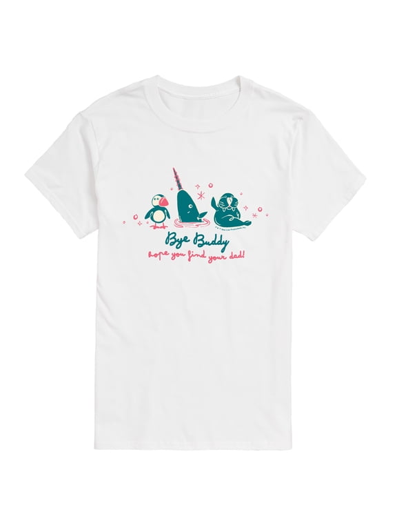 - Bye, Buddy Men's Short Sleeve Graphic T-Shirt
