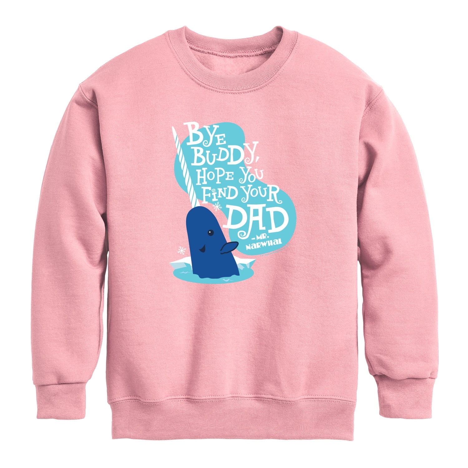 Elf - Bye Buddy - Toddler Boys Fleece Crew Sweatshirt