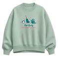thumbnail image 1 of Elf - Bye, Buddy - Women's Oversized Fleece Crew Sweatshirt, 1 of 3