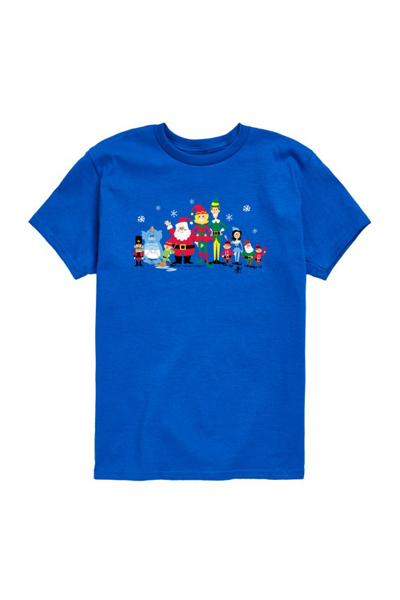 - Character Doodle - Toddler Boys Short Sleeve Graphic T-Shirt