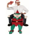 thumbnail image 1 of Elf Costume Christmas Costumes for Women/Men Fancy Ride on Elf’s Shoulders Unisex Adult Costume, 1 of 1