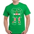 thumbnail image 1 of Elf Costume Christmas T Shirt for Men Merry Xmas S M L XL 2XL 3XL 4XL 5XL Xmas Graphic Tee - Christmas Gift Holiday Xmas Tee T-Shirt Mens, 1 of 2