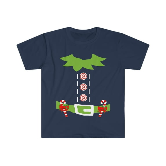 Elf Costume Unisex T-shirt, S-3XL Xmas Holidays Christmas