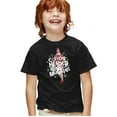 thumbnail image 1 of Elf Cotton-Headed Ninny Muggins Kids T Shirt (Large) for Youth Toddler Boys and Girls, Black, 1 of 5