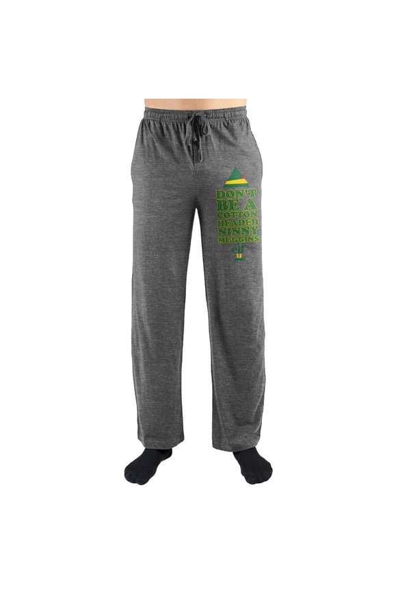 Elf Cotton Headed Ninny Muggins Sleep Pajama Pants-X-Small