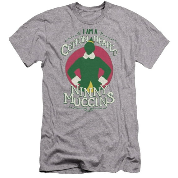 Elf - Cotton Headed - Premium Slim Fit Short Sleeve Shirt - Medium