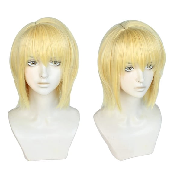 Elf Cut Wig Short Hair Wig with Bangs Mixed Color Highlights Fluffy Synthetic Wig Replacement Wig for Women Halloween Costume Wig