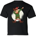 thumbnail image 1 of Elf Dabbing Christmas Shirt for Kids Holiday - XS S M L XL Xmas Graphic Tee - Xmas T-Shirt Girls Boys Christmas Youth Shirt Winter Xmas Top Gifts, 1 of 2