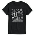 thumbnail image 1 of Elf - Doodle Logo - Men's Short Sleeve Graphic T-Shirt, 1 of 4