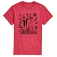thumbnail image 1 of Elf - Doodle Logo - Men's Short Sleeve Graphic T-Shirt, 1 of 4