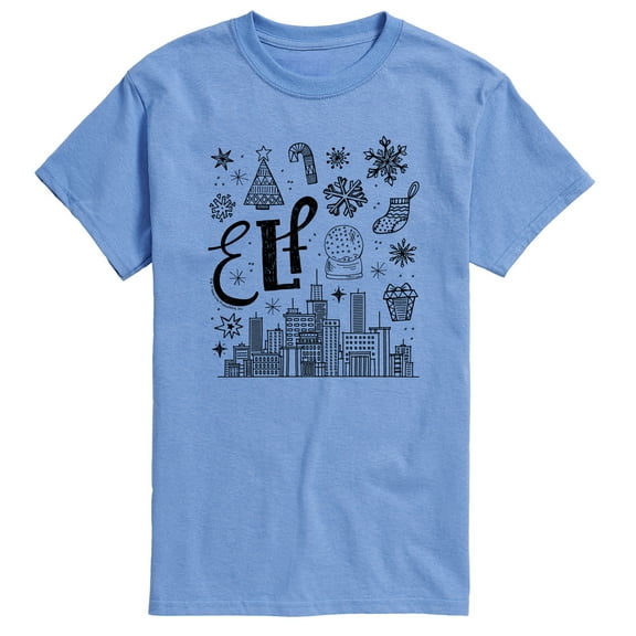 Elf - Doodle Logo - Men's Short Sleeve Graphic T-Shirt
