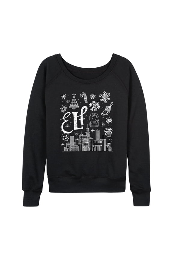 - Doodle Logo - Women's French Terry Long Sleeve Shirt