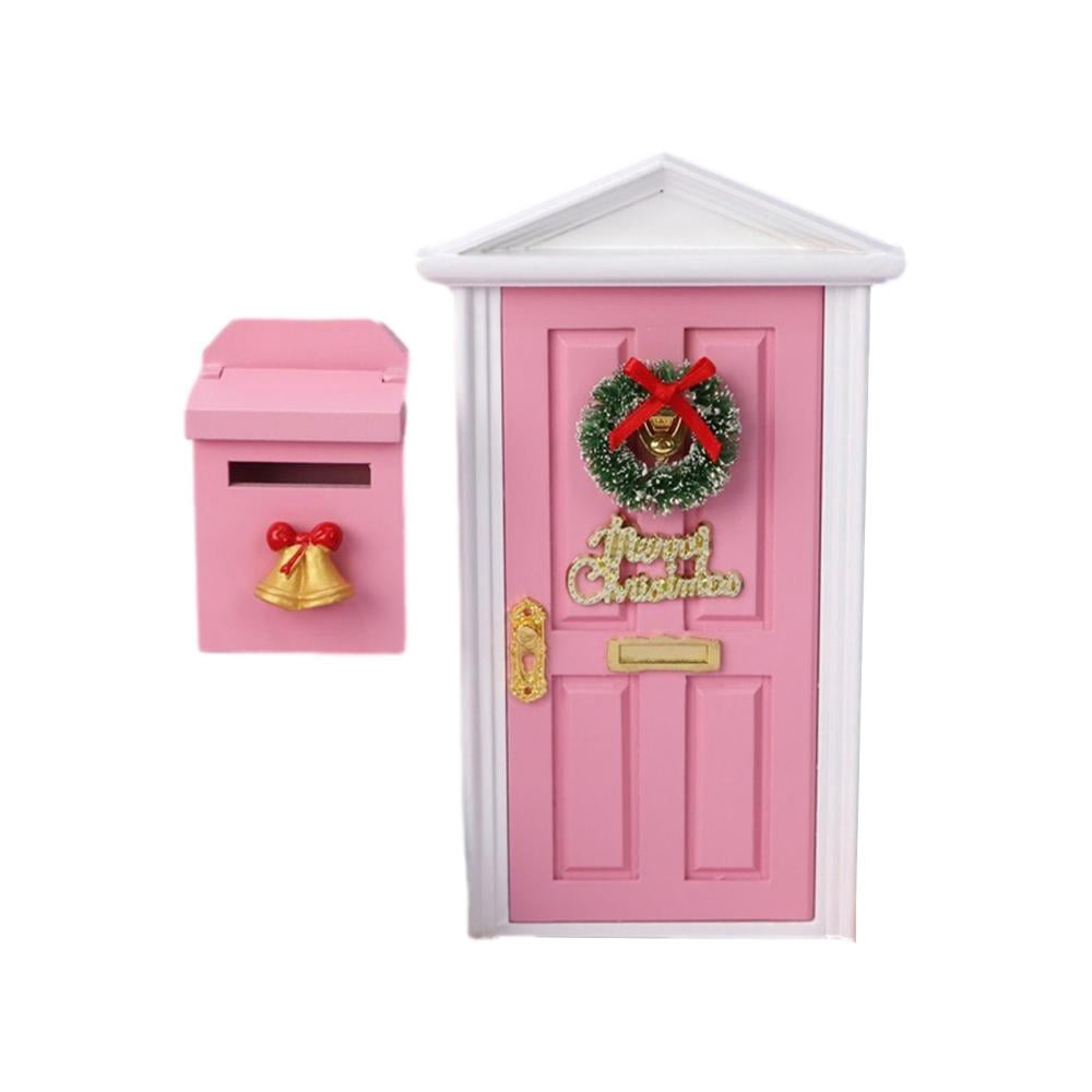 Elf Door Fairy Door Christmas Decorations Christmas Elf Door