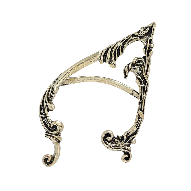 Boucles D'oreilles Elfes Creuses AllDT - Clip Outline Oreille - Style Elfique Cool - Neuf Avec étiquettes