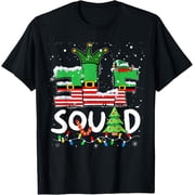 Elf Family Christmas Matching Pajamas Xmas Elf Squad T-Shirt