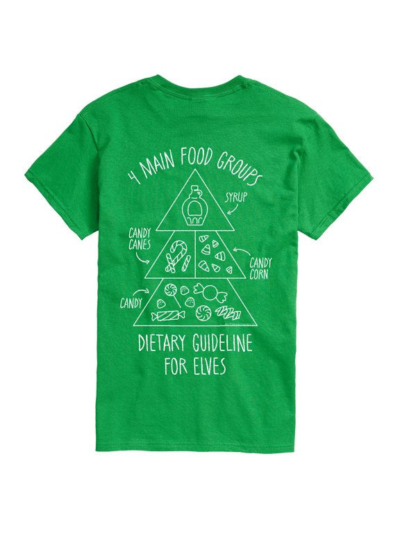 - Food Groups Men's Short Sleeve Graphic T-Shirt