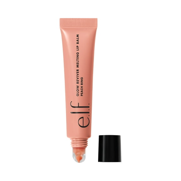 e.l.f. Glow Reviver Melting Lip Balm, Peach Ring, 0.52oz