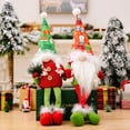 thumbnail image 1 of Elf Gnomes Decorations,2Pack Handmade Tomte Swedish Gnome Scandinavian Figurine Nordic Gnomes Plush Long Leg Christmas Elf Doll, 1 of 6