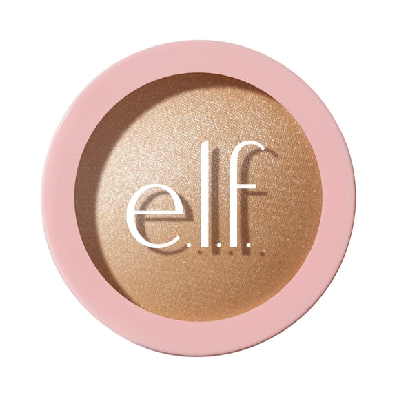 e.l.f. Halo Glow Silky Powder Highlighter, Prosecco Poppin', 0.15oz