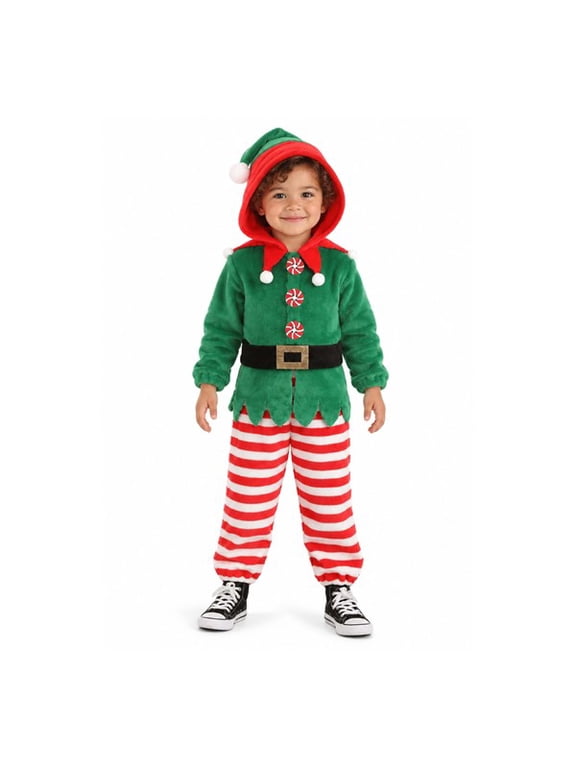 Elf Jumpsuit Toddler Costume