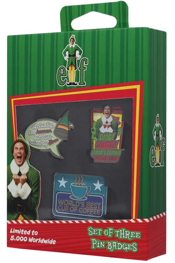 Elf Limited Edition Triple Set of Pins