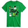 thumbnail image 1 of Elf - Logo And Santa - Men's Short Sleeve Graphic T-Shirt, 1 of 4