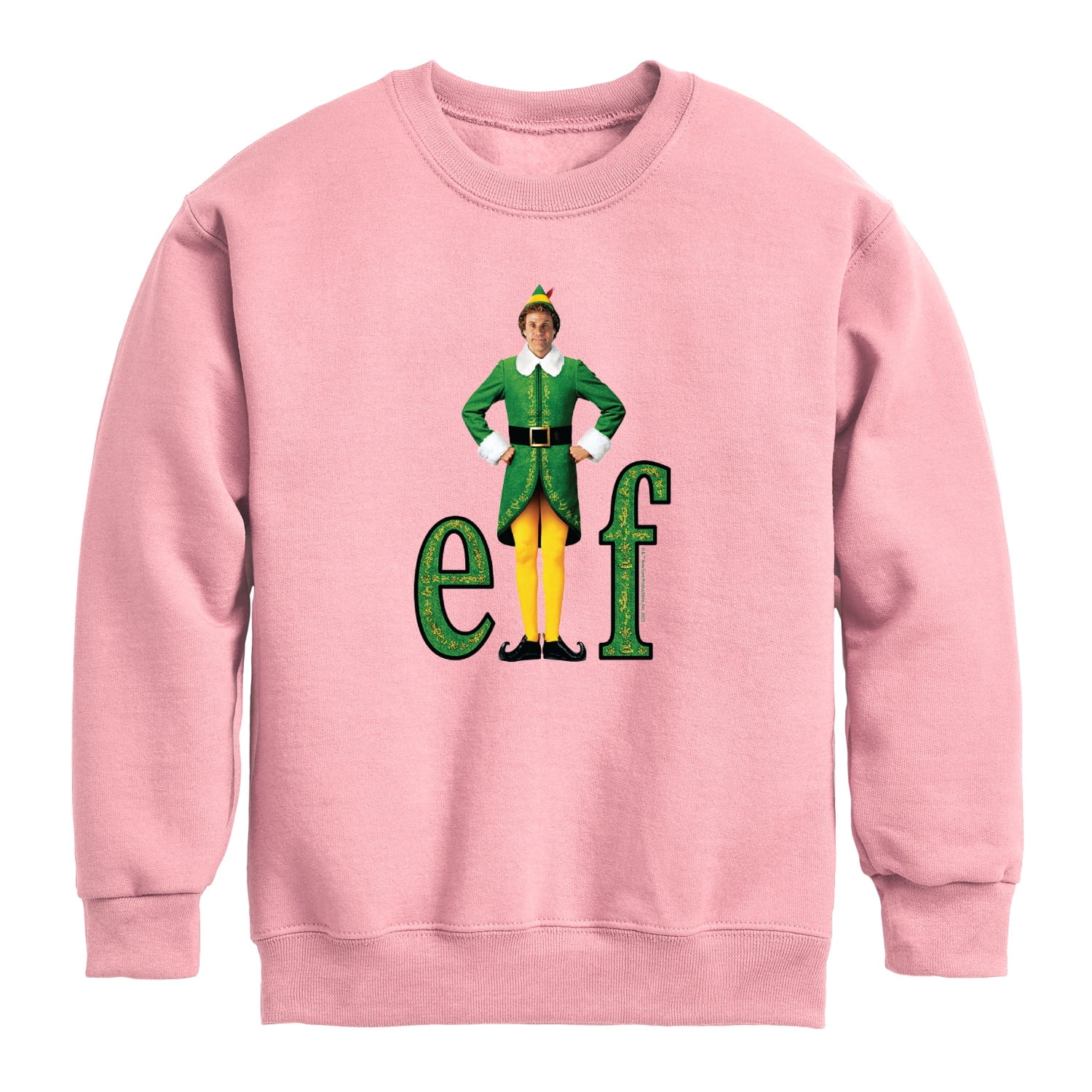 Elf - Logo - Toddler Boys Fleece Crew Sweatshirt