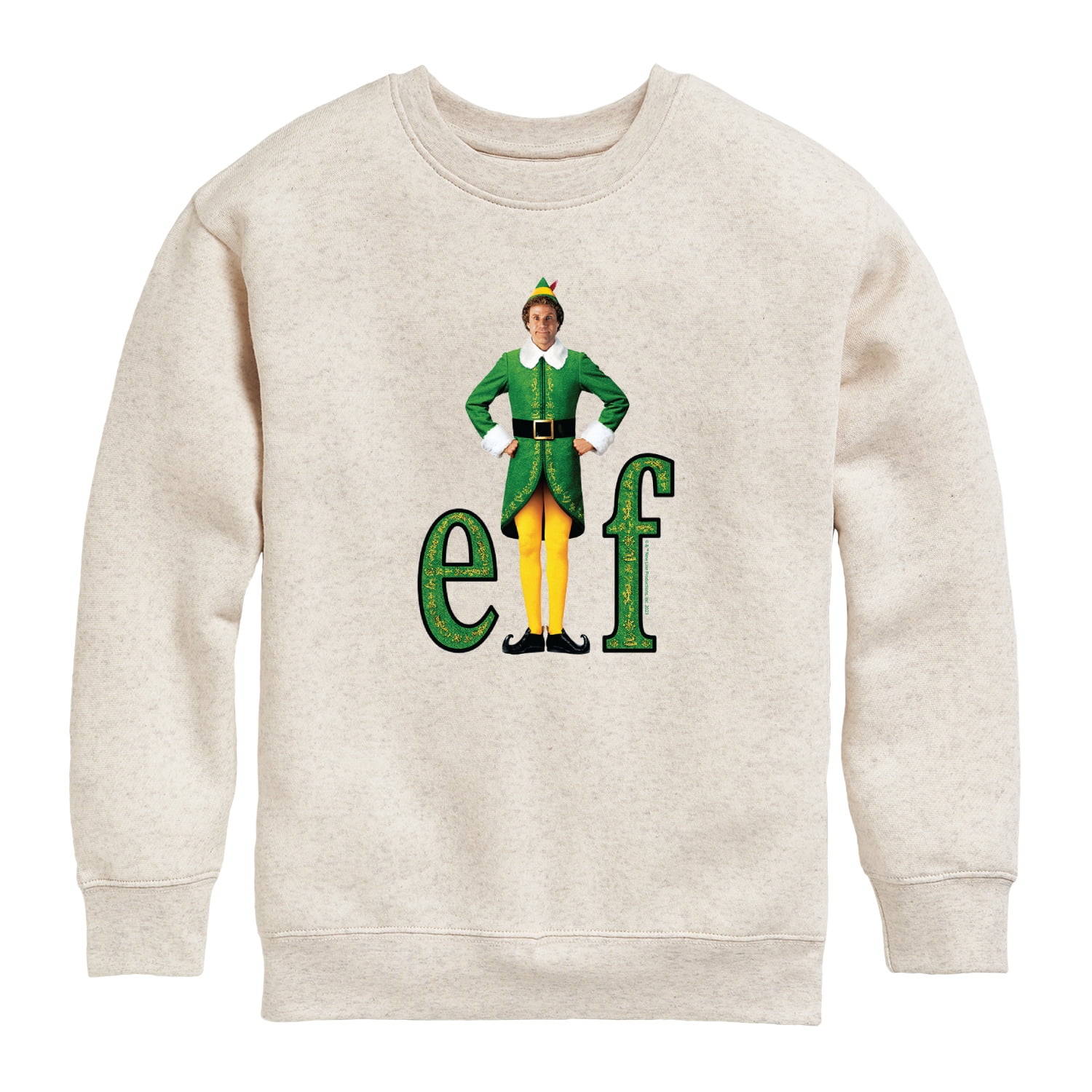 Elf - Logo - Toddler Boys Fleece Crew Sweatshirt