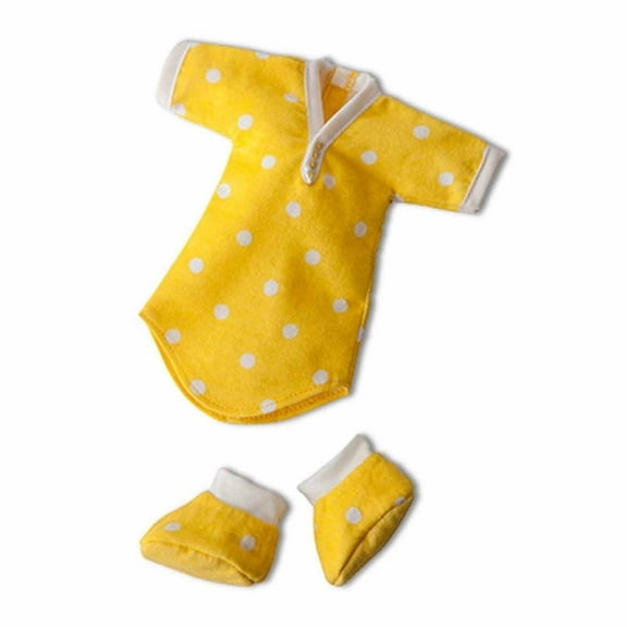 Elf Magic Forever Elf Fashions Jingle Bell Jammies Nightshirt and Slippers Elfit