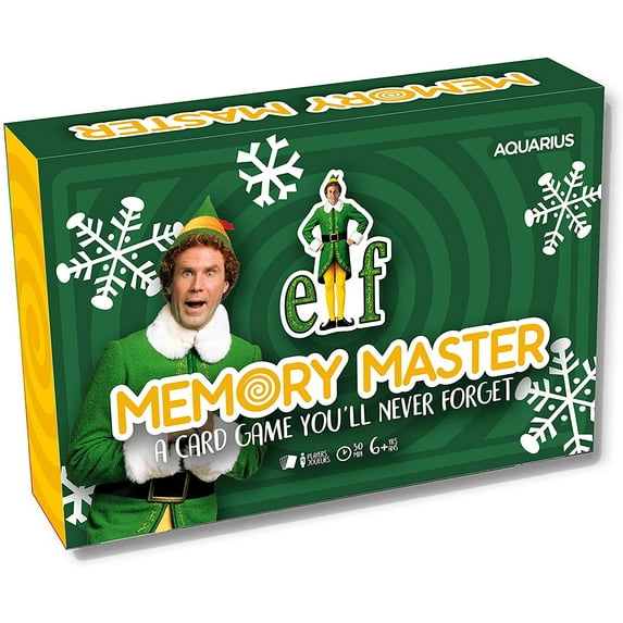 Elf Memory Master Card Game